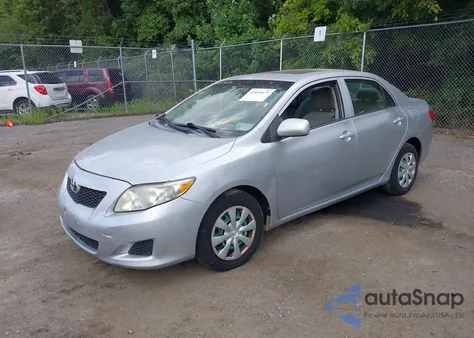 2010 Toyota Corolla Le из США, поврежденный, VIN 2T1BU4EE9AC260235